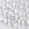  100Pcs Natural Quartz Sphere Beads G-NB0005-51C-2
