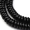 Natural Black Agate(Dyed & Heated) Beads Strands G-G177-F01-05-4