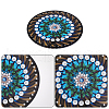 Double-sided Printing Acrylic Crochet Basket Bases DIY-WH0387-40A-4