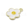 Alloy Enamel Pendants ENAM-F152-03G-04-2