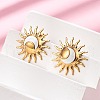304 Stainless Steel Stud Earrings EJEW-D319-12G-2