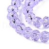 Transparent Glass Beads Strands GLAA-T023-4mm-B01-3