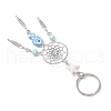 Alloy Ocean Theme Fish Keychains KEYC-JKC01223-02-4