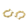 304 Stainless Steel Hoop Earrings for Women EJEW-B054-06G-2