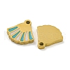 316 Surgical Stainless Steel Enamel Charms STAS-M073-21A-01G-2