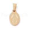 304 Stainless Steel Pendants STAS-A053-22G-1