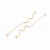 Brass Links connectors KK-S345-164G-1