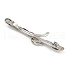 Alloy with Iron Clip Hair Barrettes PHAR-G014-05C-P-3