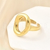 304 Stainless Steel Cuff Rings RJEW-D320-05G-2