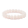 10MM Imitation Jade Glass Round Beads Stretch Bracelet for Women BJEW-JB07422-5