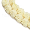Synthetic Coral Carved Beads Strands CORA-R050-03-3