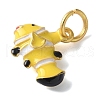 Brass Enamel Pendants KK-D350-01D-2