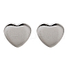 Tarnish Resistant 304 Stainless Steel Ear Studs X-STAS-I071-17P-4