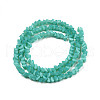 Opaque Solid Color Glass Beads Strands GLAA-N052-01-A09-2