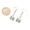 6Pair Tibetan Style Alloy Dangle Earrings EJEW-JE06434-3