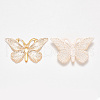 Transparent Acrylic Pendants X-TACR-R140-08A-2