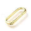 Brass Spring Gate Rings KK-V007-006G-01-2