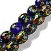 Handmade Lampwork Beads Strands LAMP-Q036-08A-1