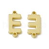 Rack Plating Brass Connector Charms KK-C007-38G-E-2