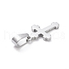 Non-Tarnish 304 Stainless Steel Pendants STAS-L216-33P-2
