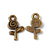 Great Valentines Day Gift Ideas Tibetan Style Alloy Charms MLF10736Y-NF-1