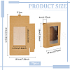 Cuboid Kraft Paper Storage Gift Boxes CON-WH0095-99A-01-2