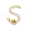 Ion Plating(IP) 304 Stainless Steel Curb Chain Extender STAS-A097-02D-G-1