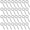 Beebeecraft 600Pcs 304 Stainless Steel Screw Eye Pin Peg Bails STAS-BBC0005-11-1