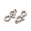 Non-Tarnish 304 Stainless Steel Charms STAS-F292-05P-2