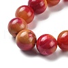 Natural Multi-Color Agate Beads Strands G-A261-B12-14mm-4