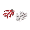 Alloy Enamel Pendants PALLOY-E775-01B-2