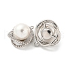 Brass Micro Pave Cubic Zirconia Pendants KK-P250-44P-2