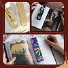 SOFPLATE DIY Wood Bookmarks Making Kits WOOD-SP0001-21D-5