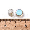 Electroplate Glass Beads EGLA-U003-01A-HR01-3