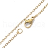 304 Stainless Steel Cable Chains Necklace for Men Women NJEW-N050-A02-G15-2