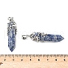 Natural Blue Spot Jasper Pendants G-M450-01P-11-3
