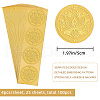 Self Adhesive Gold Foil Embossed Stickers DIY-WH0211-203-2