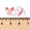 UV Plating Transparent Acrylic Beads MACR-F083-11D-3