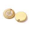 304 Stainless Steel Enamel Pendants STAS-U061-49G-2