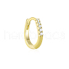 925 Sterling Silver Star Hoop Earrings YI3792-7-1