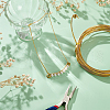 Brass Wire FIND-WH0170-40D-G-5