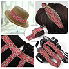 Ethnic Style Embroidery Polyester Ribbons SK-TAC0001-01-15