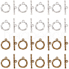 SUNNYCLUE 60Pcs 2 Colors Alloy Toggle Clasps FIND-SC0009-17-1