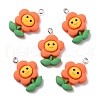 Resin Pendants RESI-C002-16-1