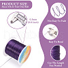 Round Copper Beading Wire for Jewelry Making YS-TAC0004-0.3mm-08-3