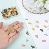 SOFPLATE 100Pcs 4 Colors Alloy Pendants FIND-SP0002-36-3