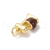 Brass Enamel Charms KK-Q098-31G-A-2