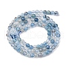 Natural Aquamarine Bead Strands G-RM2025-B02-4mm-3