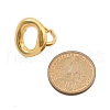 Brass Open Cuff Rings for Women RJEW-F171-01G-02-3