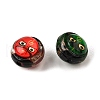 Handmade Gold Sand Lampwork Beads LAMP-S079-05-2